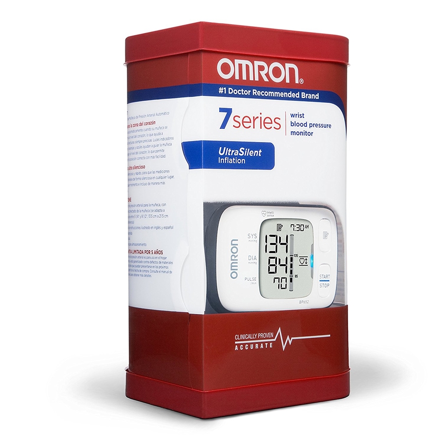 Omron 7 Series Wrist Blood Pressure Monitor (BP652N)